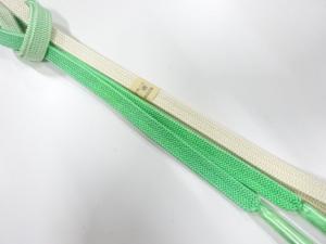 未使用品　正絹　手組帯締め